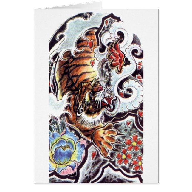 Tatuaje del tigre japonés (Frente)