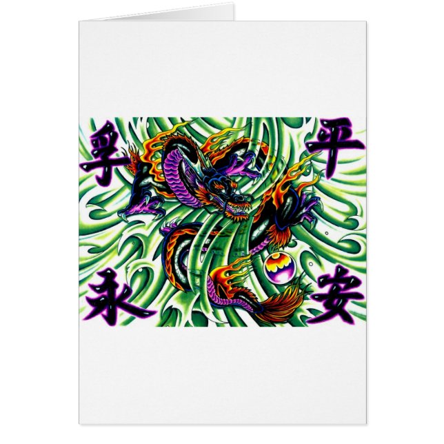 Tatuaje dragón japonés (Frente)