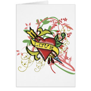 Tatuaje fresco del amor