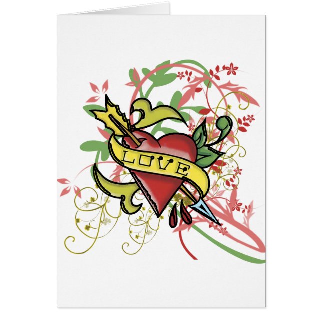 Tatuaje fresco del amor (Frente)