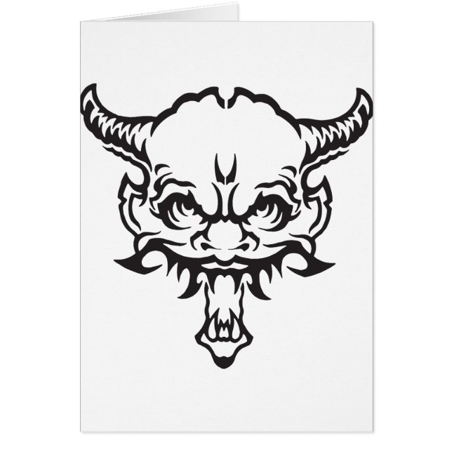Tatuaje Japonés Demonio Oni (Frente)