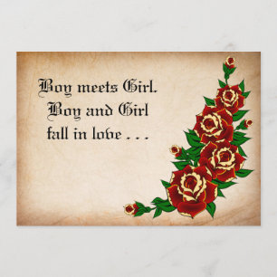 Tatuaje subió casando la invitación