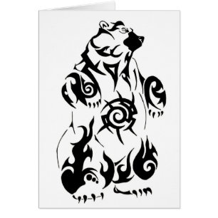 Tatuaje tribal del oso