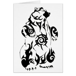 Tatuaje tribal del oso