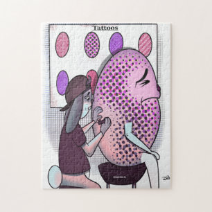 Tatuajes de huevo Rompecabezas