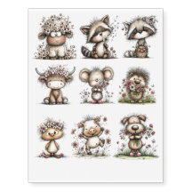 Animales caprichosos de primavera