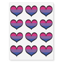 Corazón vectorial grande en colores de bandera del
