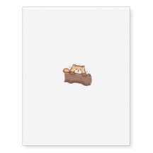 Tatuajes temporales del Panda Rojo