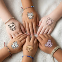 Panda, Gatito, Cachorro, Conejito y Koala Animales