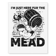 Viking estoy apenas aquí para la aguamiel