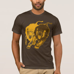 Tau doble de la camiseta de los leones (oro)