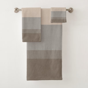 Taupe de Moda, crema y rayas grises