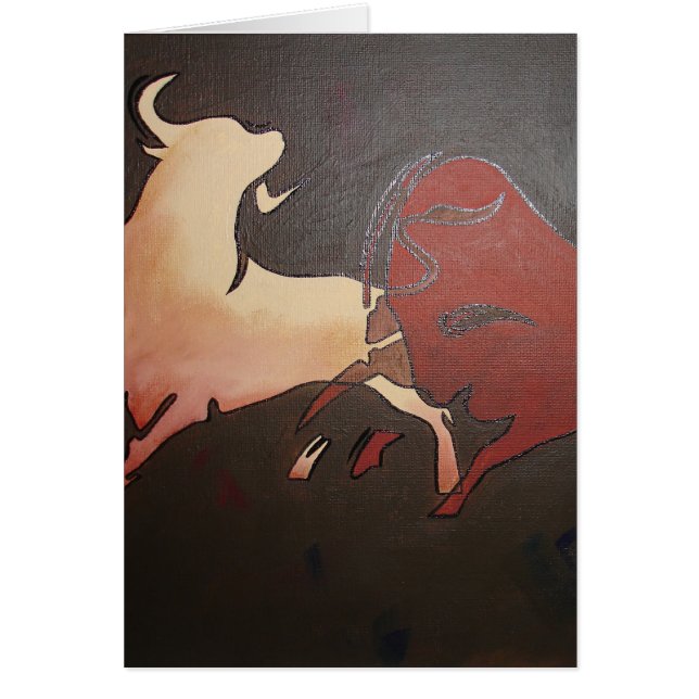 Taurean Bulls Animal Art (Frente)
