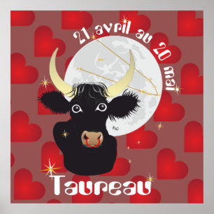 Taureau 21 avril 20 Mai au póster