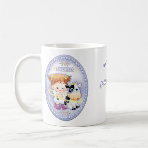 Tauro - taza personalizada del zodiaco