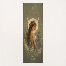 Tauro Zodiac Diosa Yoga Mat
