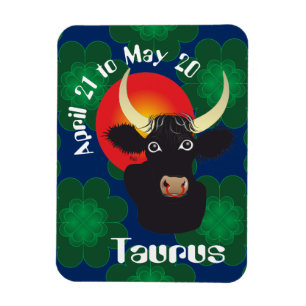 Taurus 21 de abril a 20 de mayo imán flexi premium