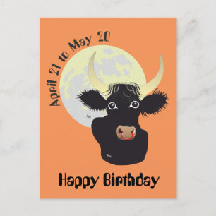 Taurus 21 de abril a 20 de mayo postales