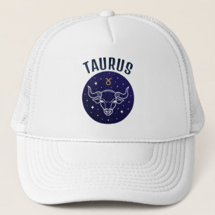 Taurus, el Gorra de diseño del zodiaco toro