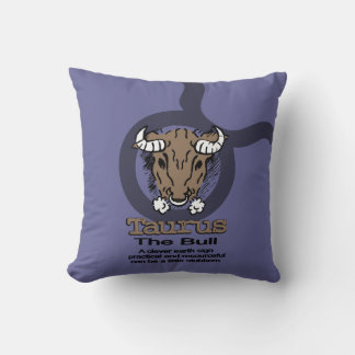 Taurus la almohada azul toro