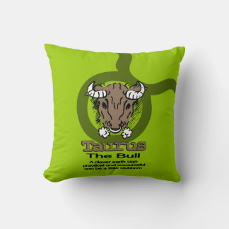 Taurus la almohada verde toro