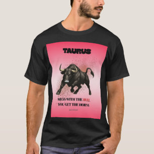 Taurus Zodiac Astrología Camiseta masculina
