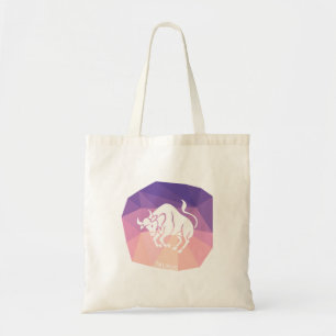 Taurus zodiac signo moderno bolsa de tocador