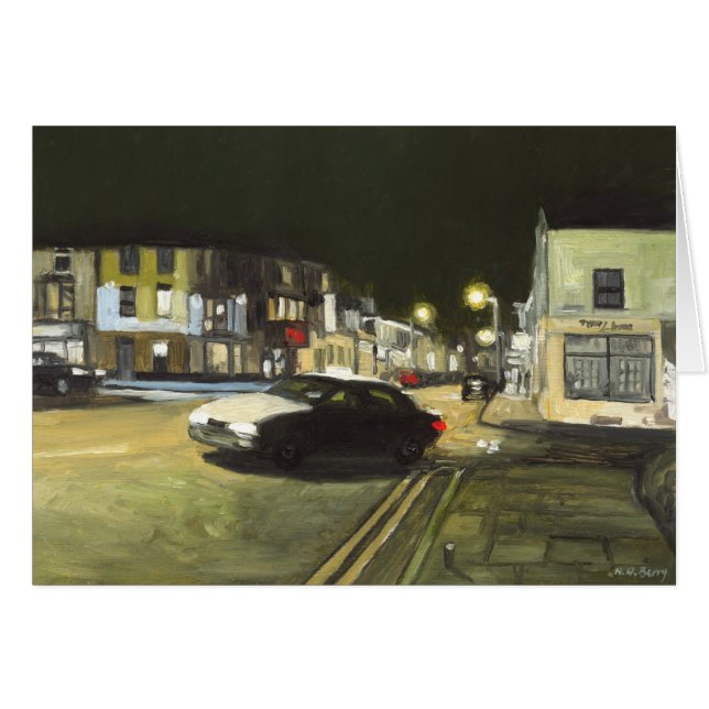 Taxi Cab, Cardiff, Gales, Reino Unido (Anverso (Horizontal))