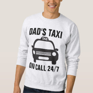 TAXI DE DAD, curiosos tazos para camisetas de papá