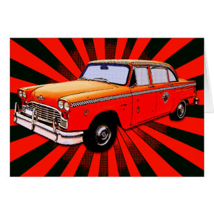Taxi retro de New York City