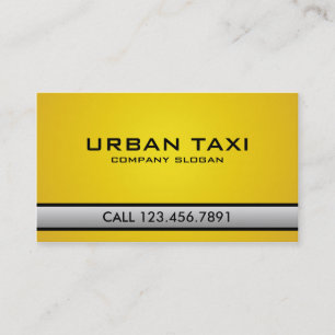 Taxi - tarjetas de visita