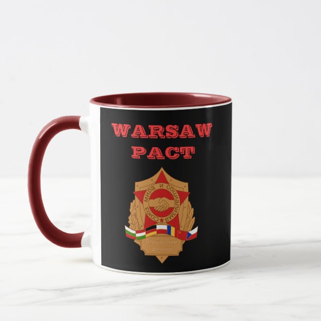 Taza Варшавскогодоговора" Кружка del pacto de (Izquierda)
