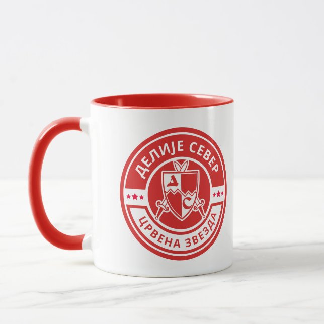 Taza Делије Север Црвена Звезда  (Izquierda)