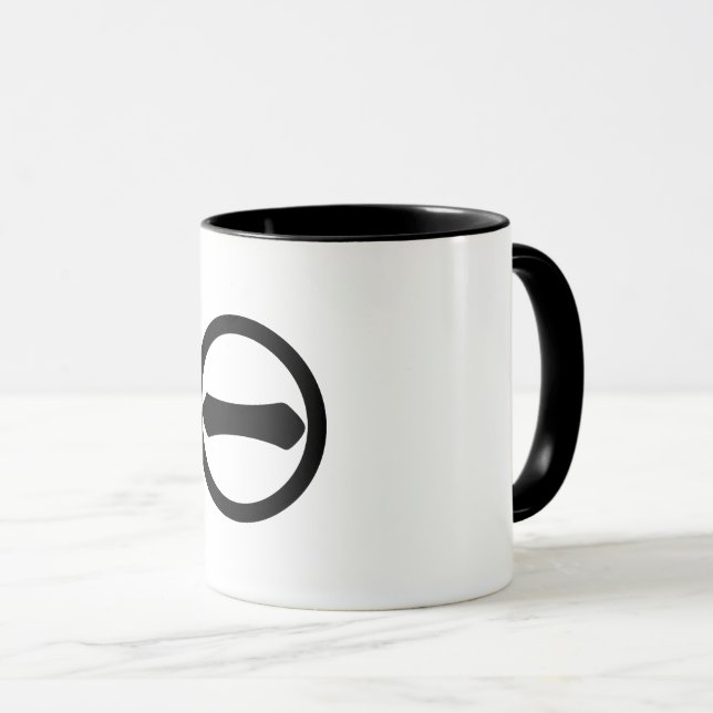 TAZA 丸に一の字 (Anverso derecho)