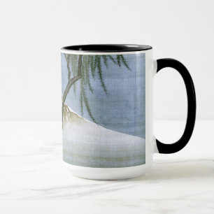 Taza 北 斎 Boy y Mt Fuji Bella Artes
