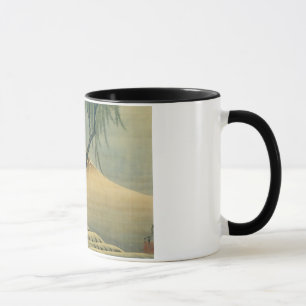 Taza 富士と少年, 北斎 el monte Fuji y muchacho, Hokusai,