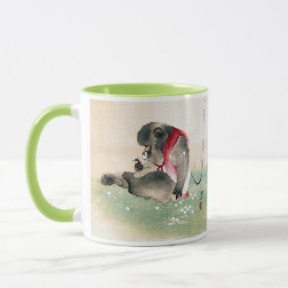 Taza 猿、小原古邨 Koson