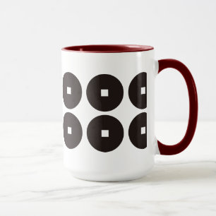Taza 真 田 幸 村 紋, Sanada Yukimura KAMON, Cr de familia ja