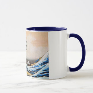 Taza 神奈川沖浪裏, gran onda del 北斎, Hokusai