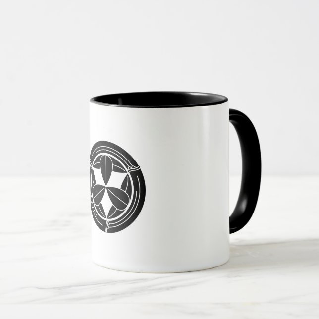 TAZA 竹輪に九枚笹 (Anverso derecho)