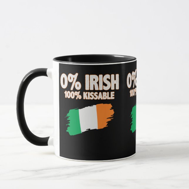 Taza 0% irlandés 100% kissable (Izquierda)