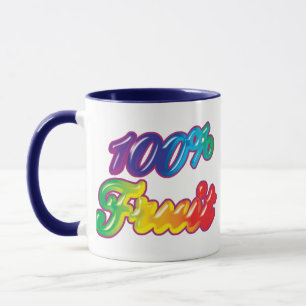 Taza 100% Fruta