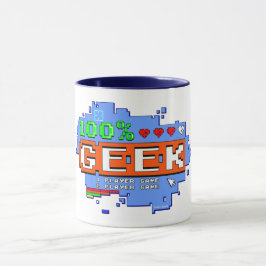 Taza 100% Geek