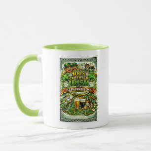 Taza 100% irlandés... ¡en el día de San Patricio!