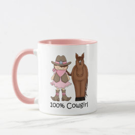 Taza 100% Vaquera y Caballo Occidental