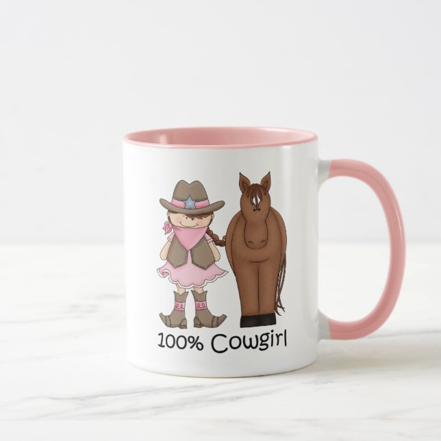 Taza 100% Vaquera y Caballo Occidental (Derecha)