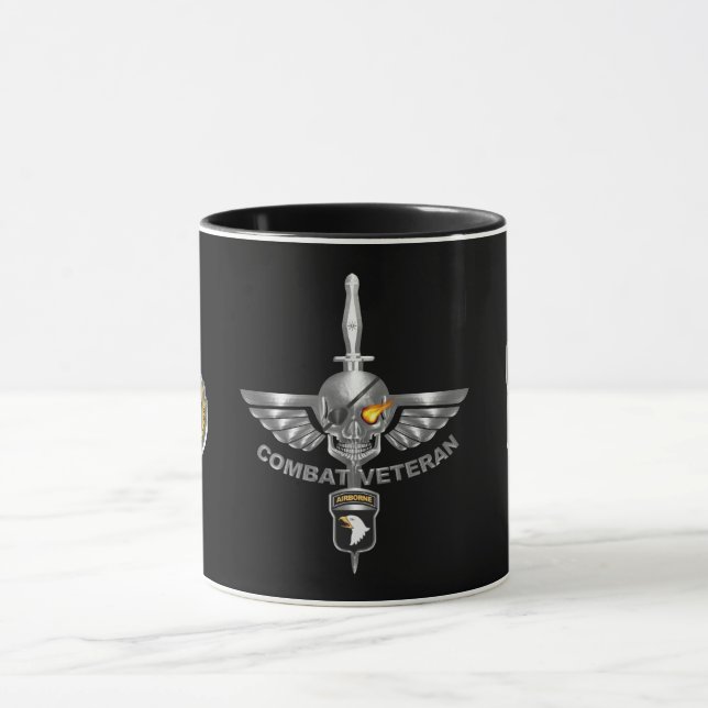 Taza 101ª División Aérea de Combate Veterano (Centro)