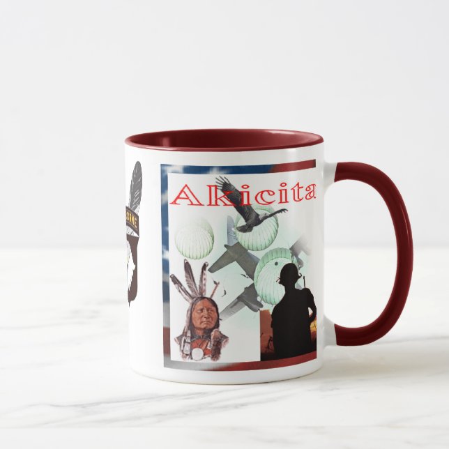 Taza 101o Div aerotransportados - Akicita (Derecha)
