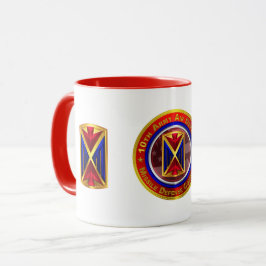 Taza 10.º Comando de Defensa Aérea y Misiles del Ejérci