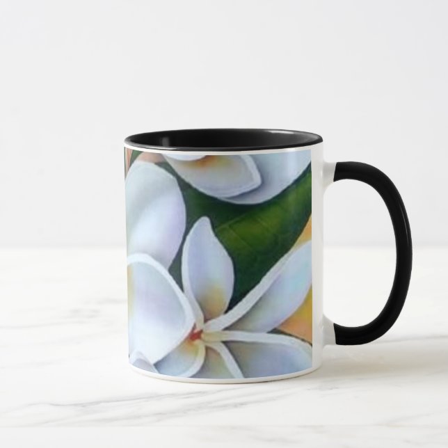 Taza 10 de la pintura de la flor (Derecha)
